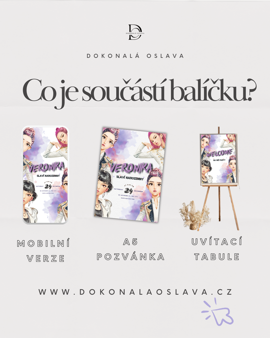 Digitální pozvánka – K-pop style II.