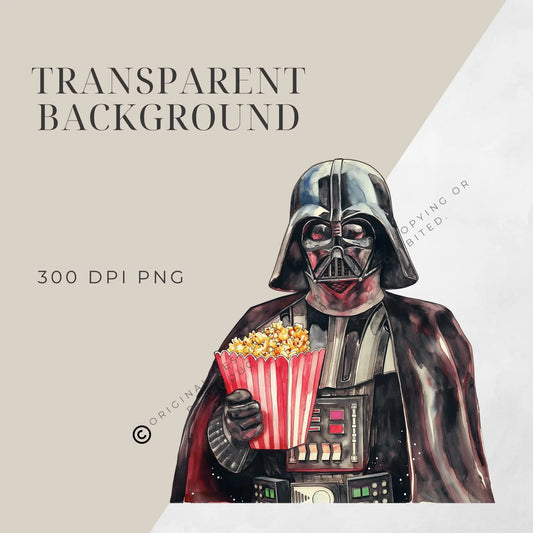 Digitální produkt - Ilustrace Darth Vader