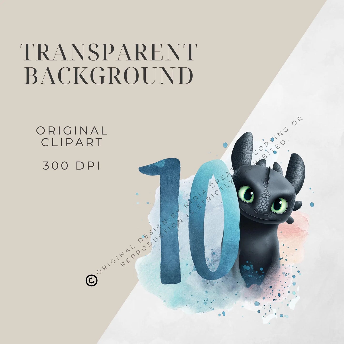 Digitální produkt - Ilustrace Jak vycvičit draka čísla 10-18