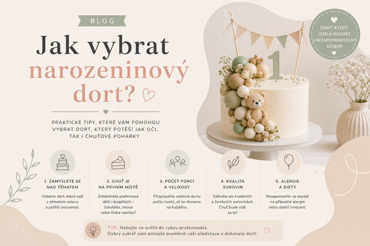 Jak vybrat narozeninový dort ?