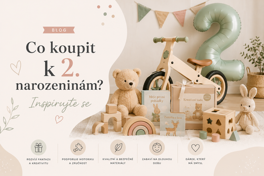 Co koupit k 2. narozeninám? Inspirujte se