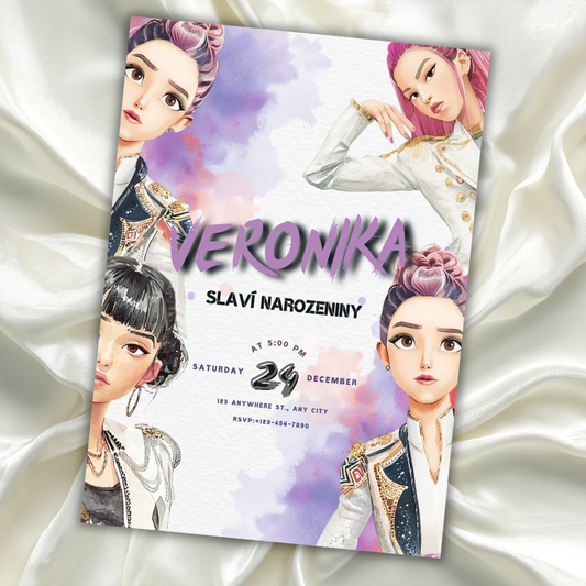 Digitální pozvánka – K-pop style II.