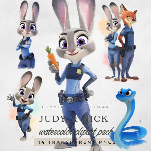 Digitální produkt - Ilustrace Zootopia II.