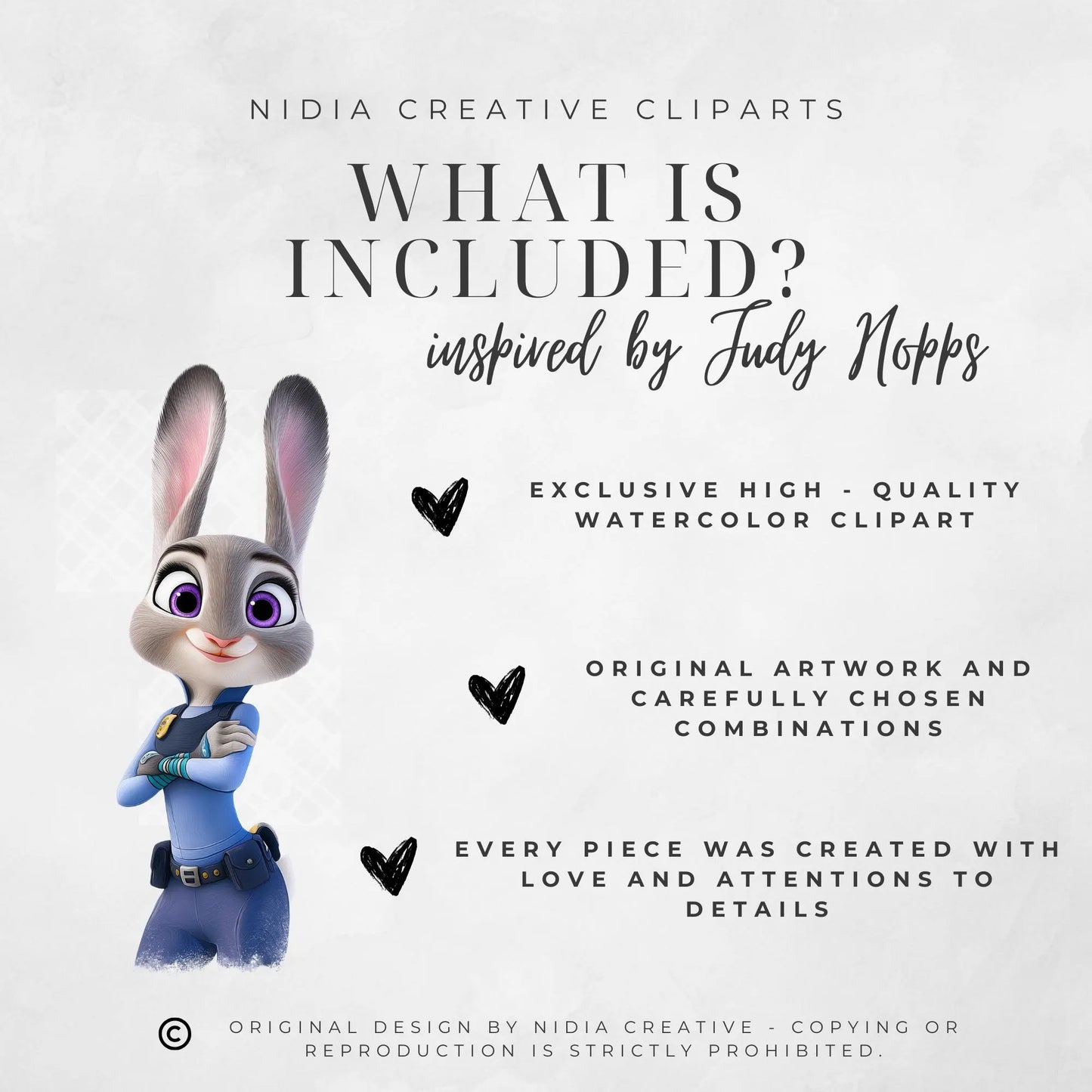 Digitální produkt - Ilustrace Zootopia II.