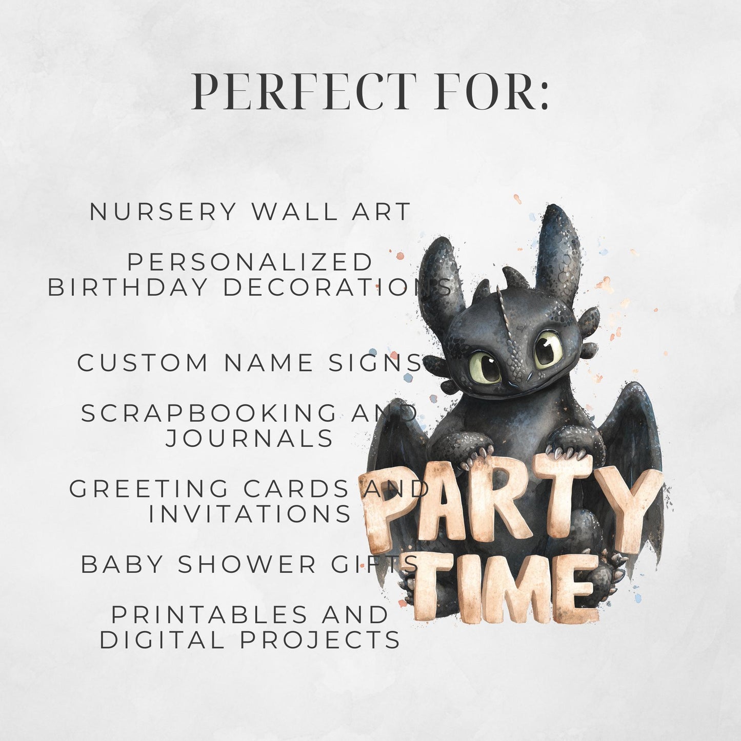 Digitální produkt - Ilustrace Dračí nápisy
