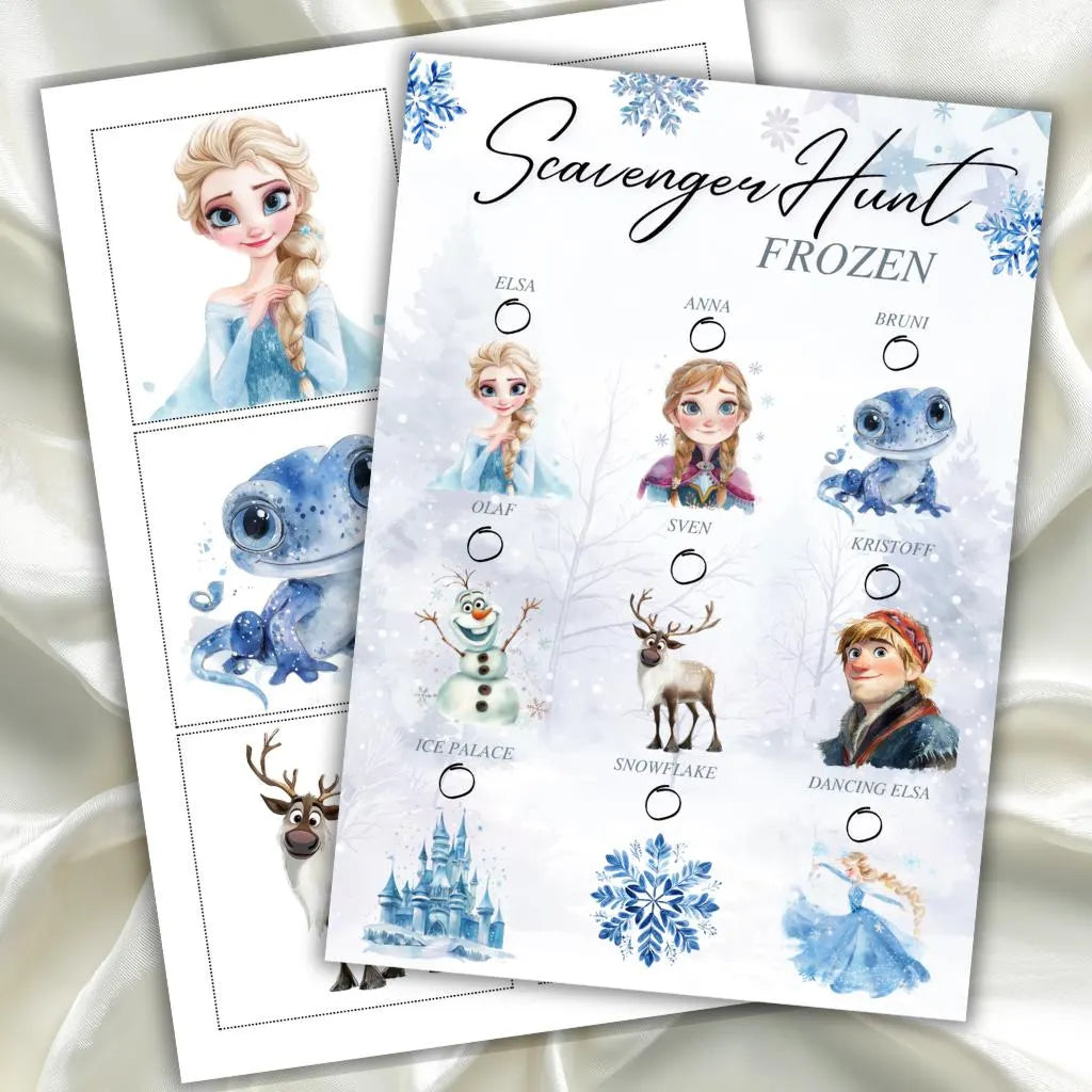 Digitální produkt - Scavenger Hunt – Princezna Frozen