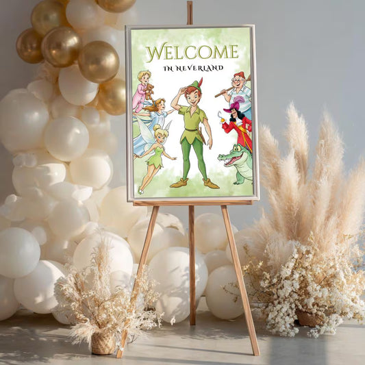 Digitální pozvánka – Peter Pan